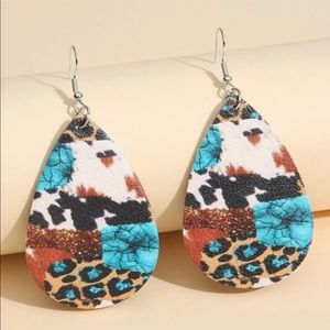 Cute!!! Multi color leather material